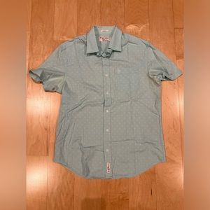 Light (mint) green button down shirt by Penguin